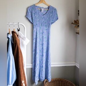 Vintage April Cornell cottage core dress. 70’s-80’s